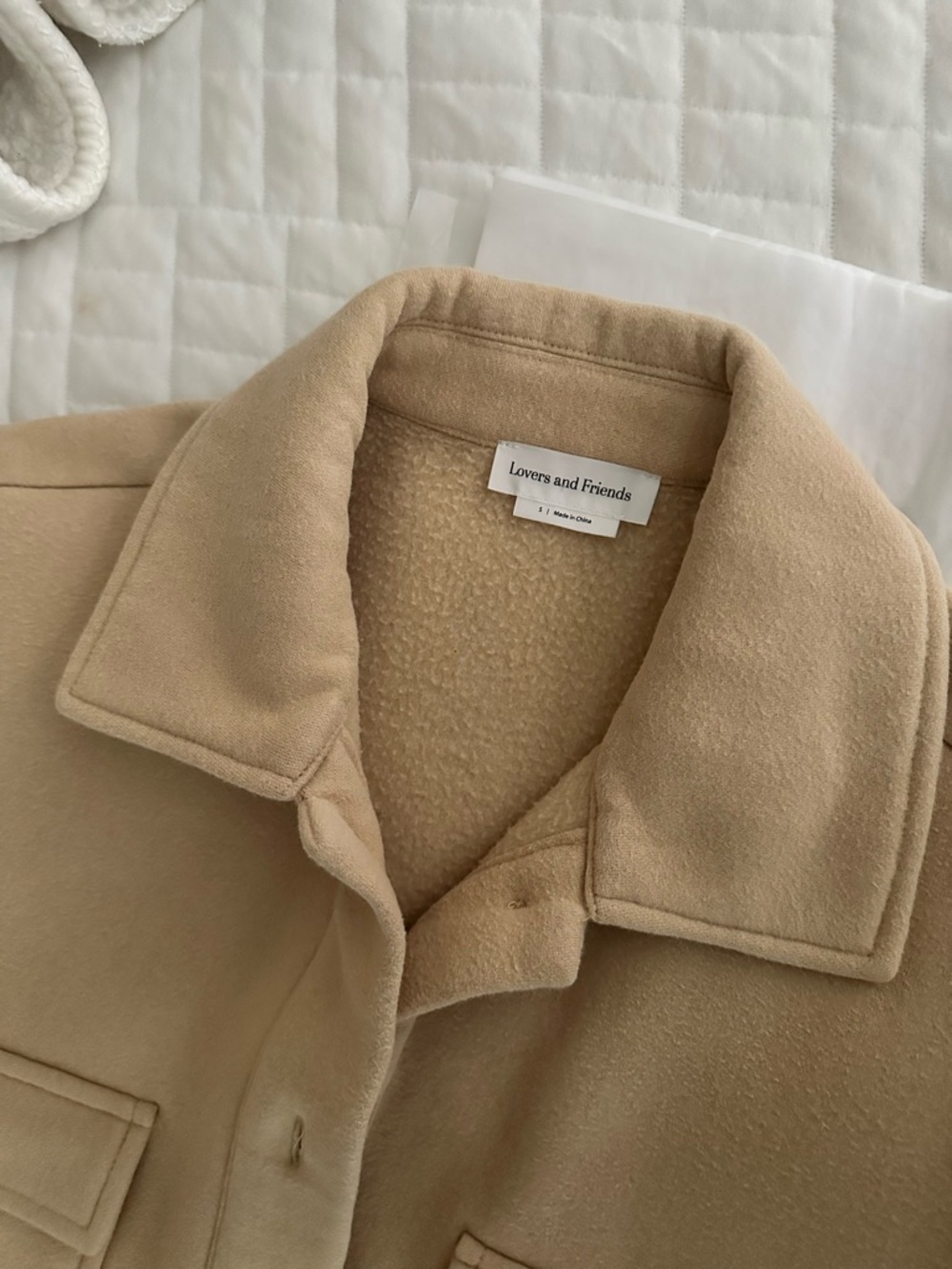 Lovers + Friends Tan jacket M